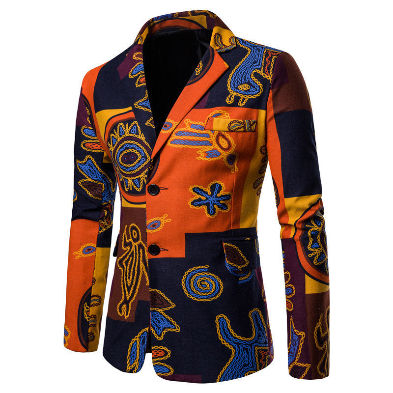 An African Man''s Plus Size Suit Jacket