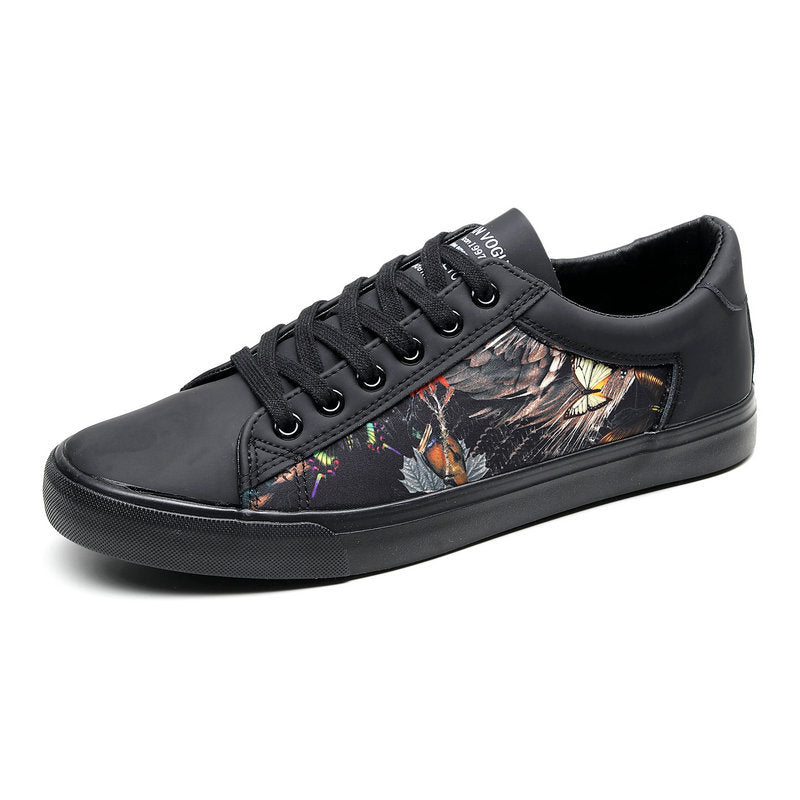 Spring And Autumn New Fashion Lace Up Canvas Shoes Men''s Tiger