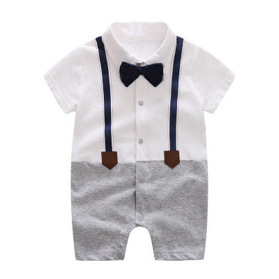 Stylish Baby Male Summer One-piece Clothes