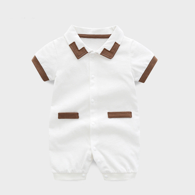 Stylish Baby Male Summer One-piece Clothes