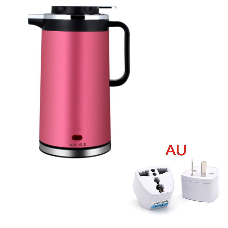 Electric kettle double insulated stainless steel mini kettle 1.8L