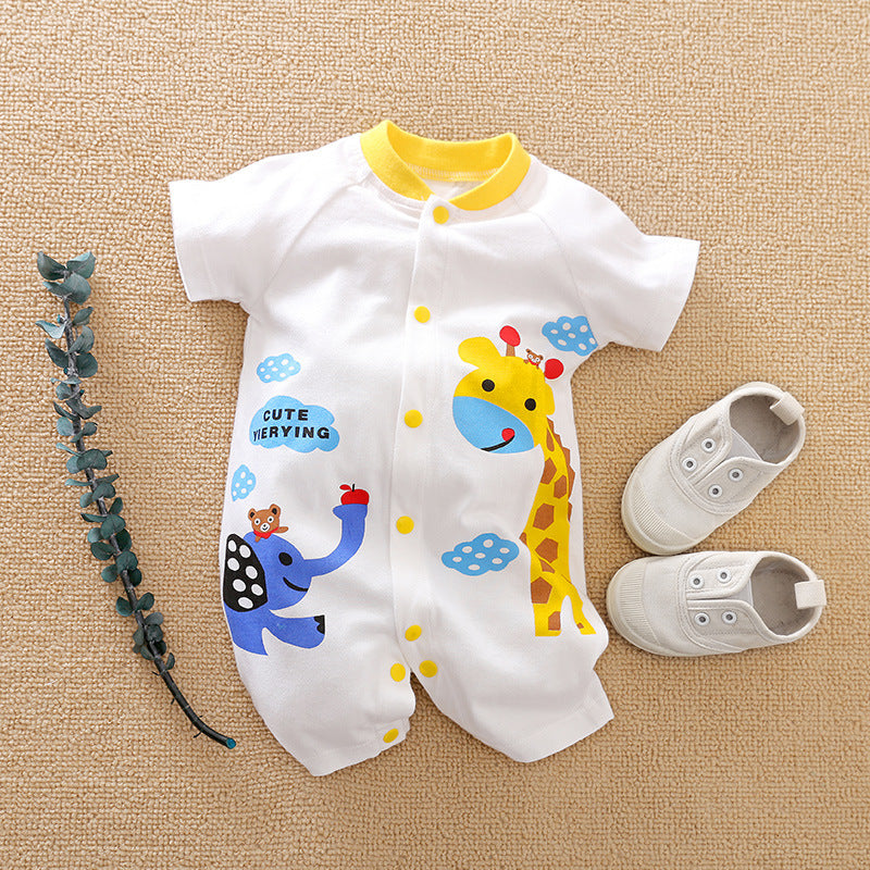 Baby Clothes Short Sleeve Baby Casual Onesies