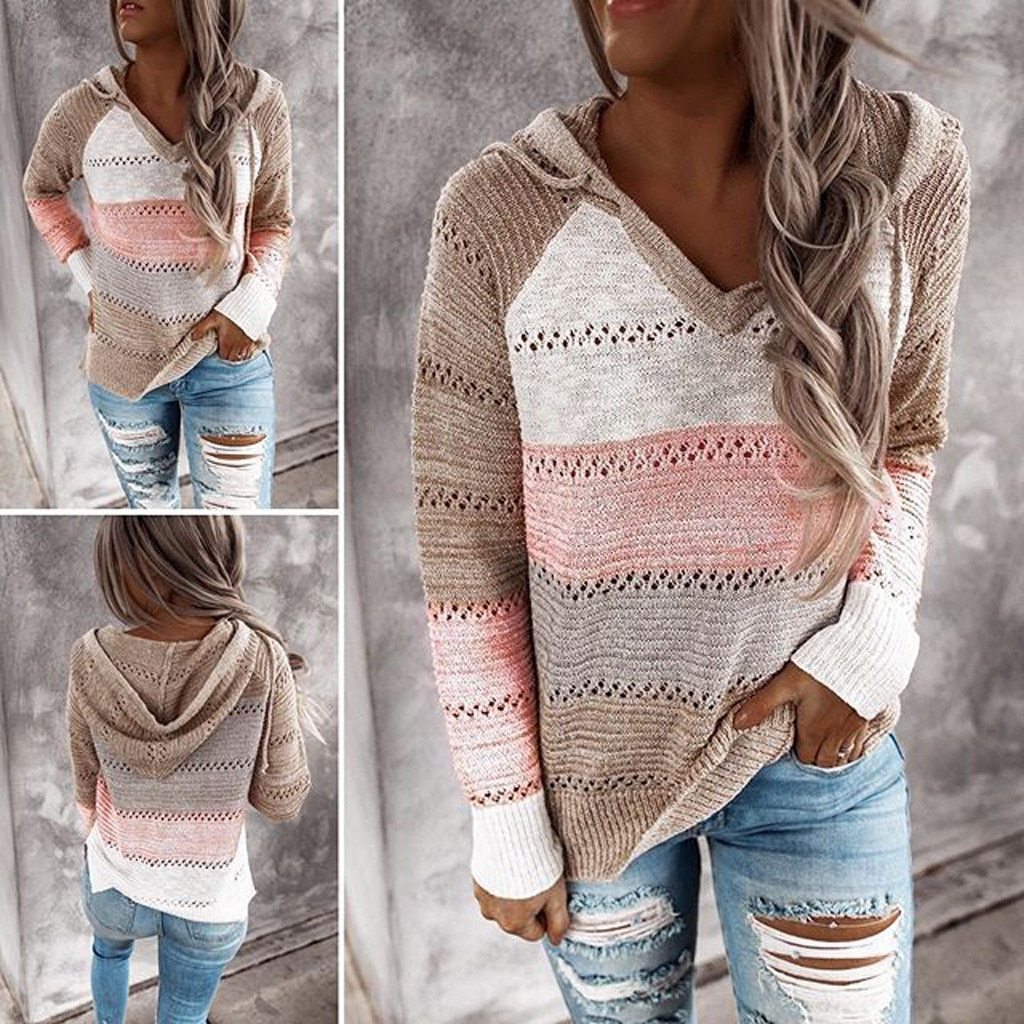 Women's knitted sweater