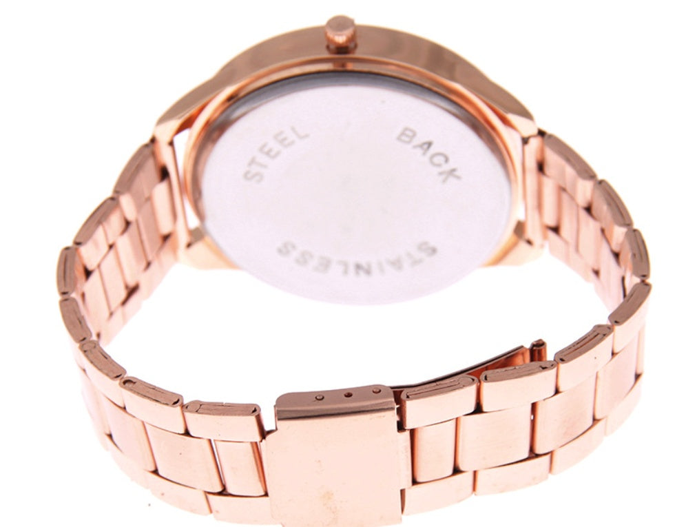 Stainless Steel New High-grade Diamond-set British Watch
