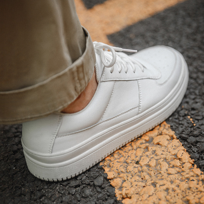 Men's Fashion Individual Breathable White Shoes