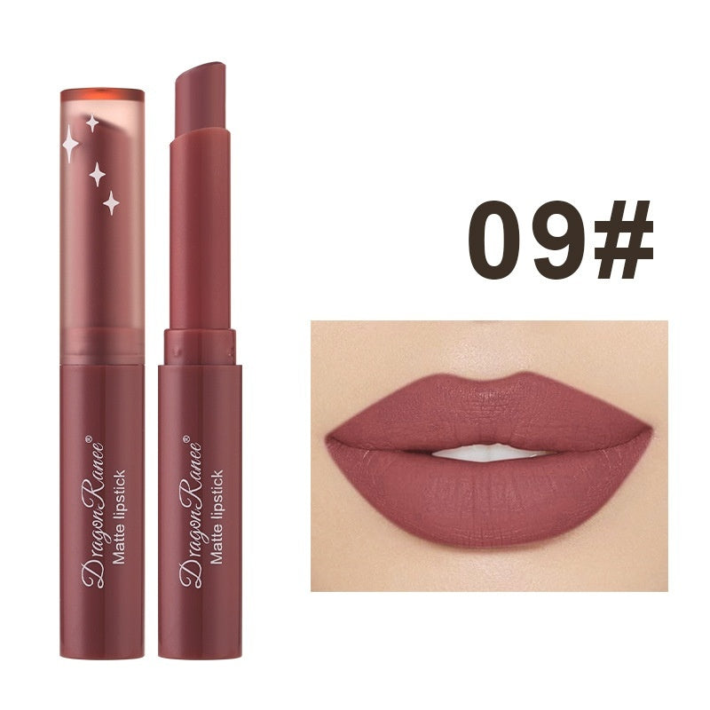 Lipstick Lip Balm Crayon Matte Finish Pen Oblique Mouth Nude Cameo Brown