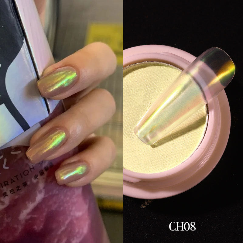 Nail solid powder Symphony mirror powder