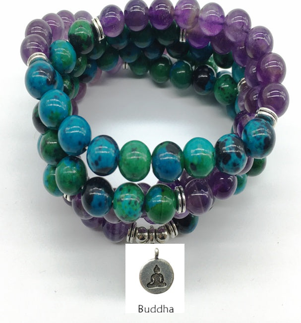 108 Beads Bracelet Phoenix Stone