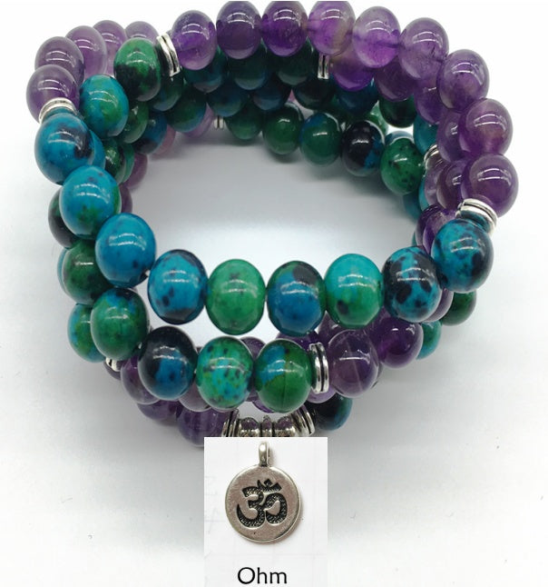 108 Beads Bracelet Phoenix Stone