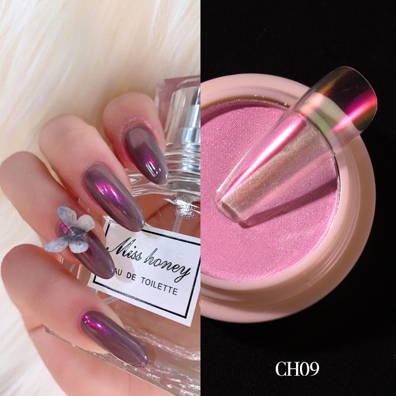 Nail solid powder Symphony mirror powder