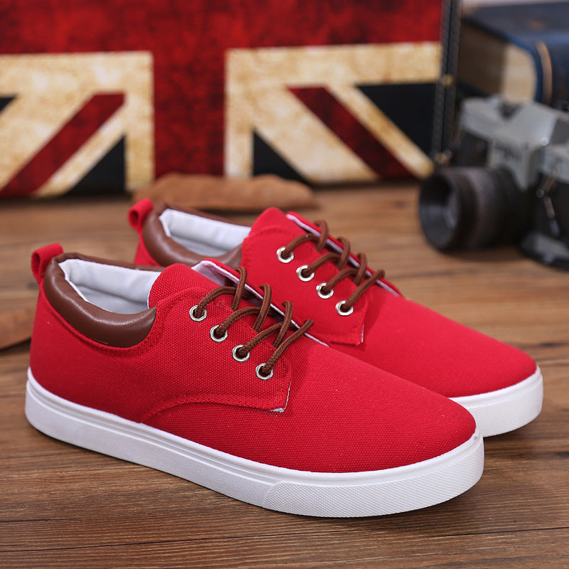 Student Casual Cloth Shoes Low Top White Shoes