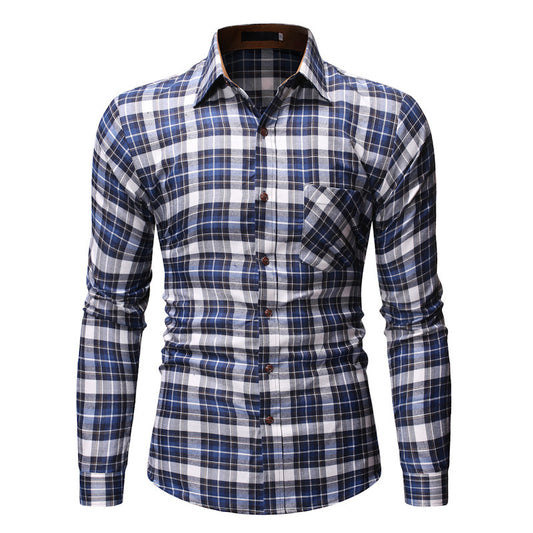 New Foreign Trade Men's Casual Shirts