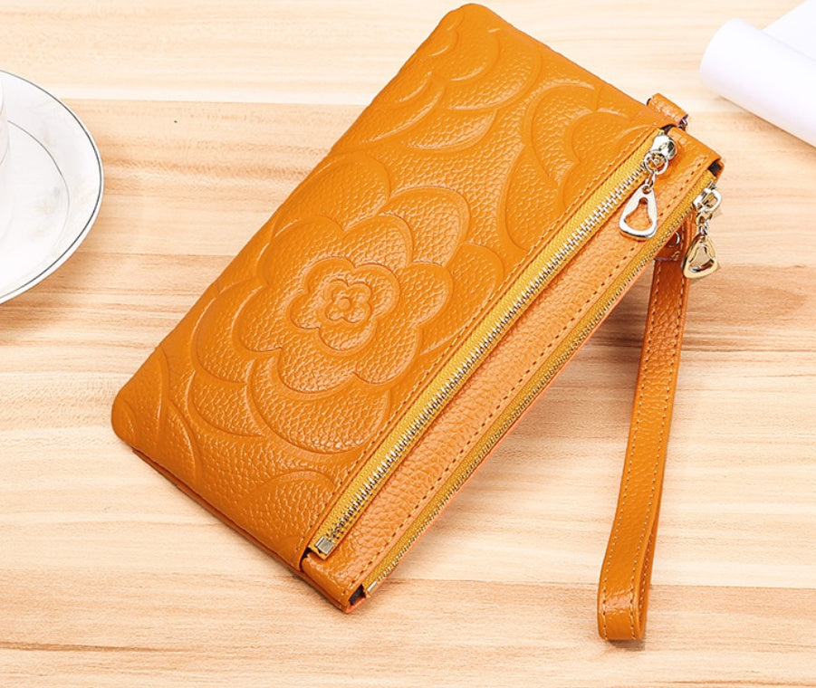 Leather coin purse