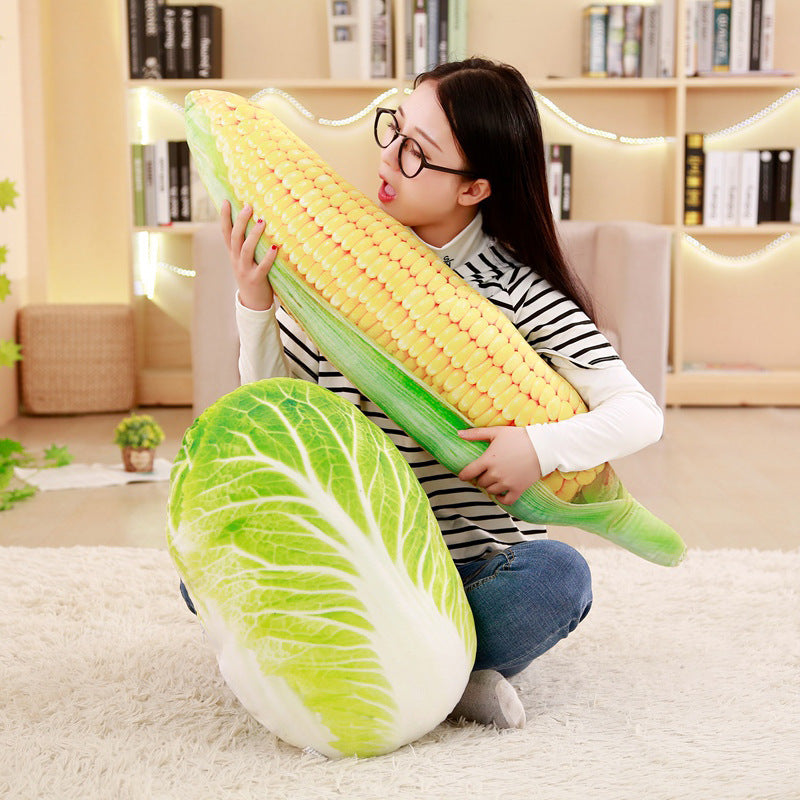 Simulated vegetable pillow