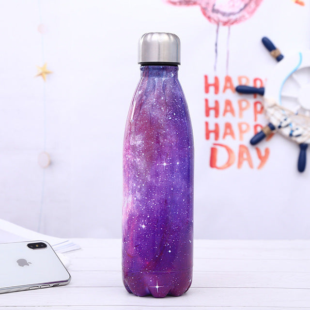 Vacuum Stainless Steel Cola Bottle Heat Preservation Portable Sports Water Cup