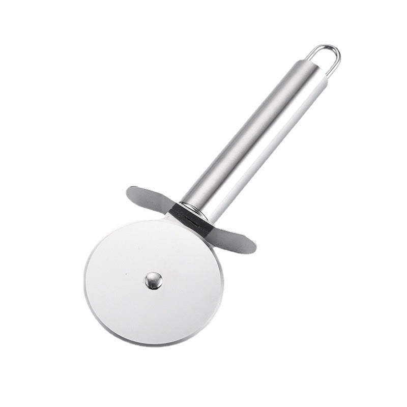 Household Stainless Steel 430 Single Round Pizza Cutter