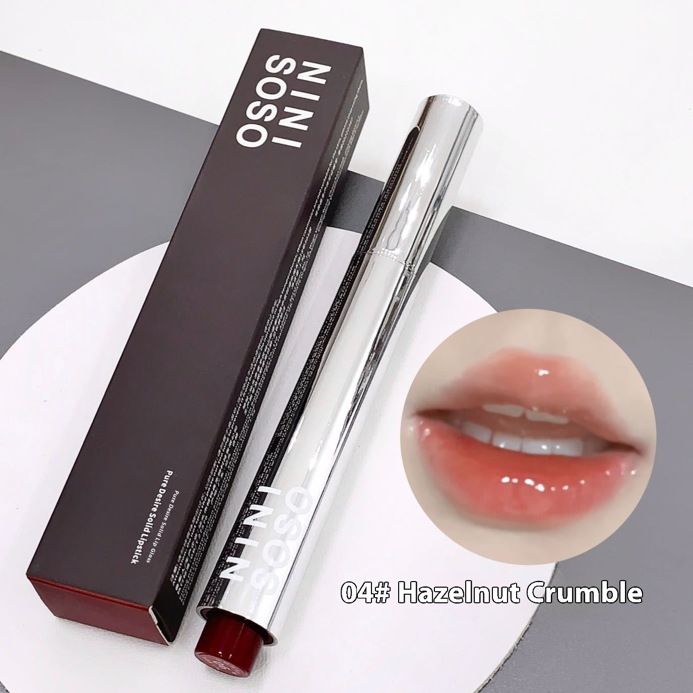 Pure Color-fixing Lip Gloss Solid Lipstick