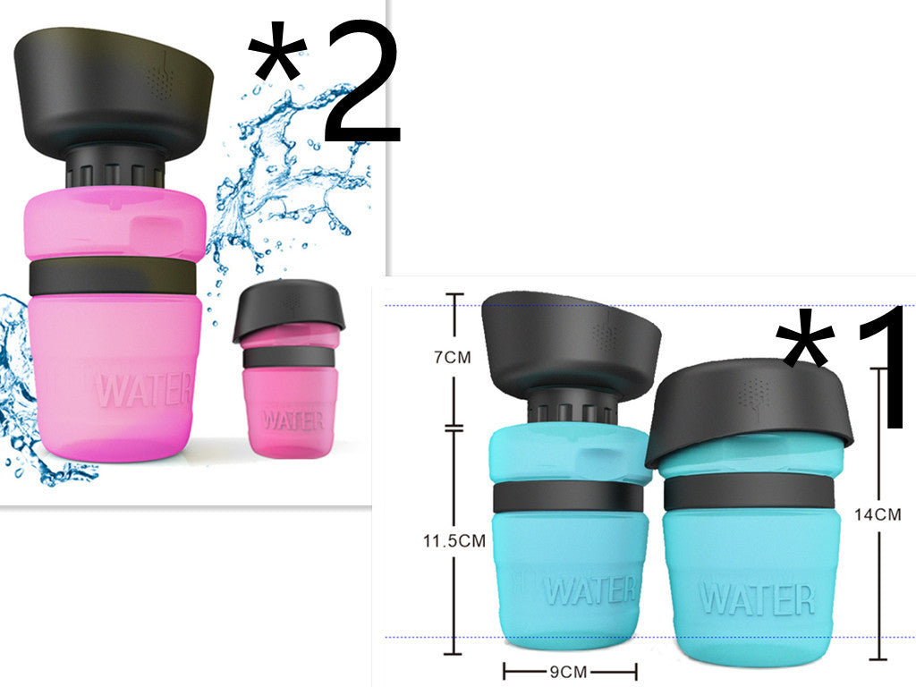 New Improved Creative Pet Water Bottle Sports Squeeze Travel Cup