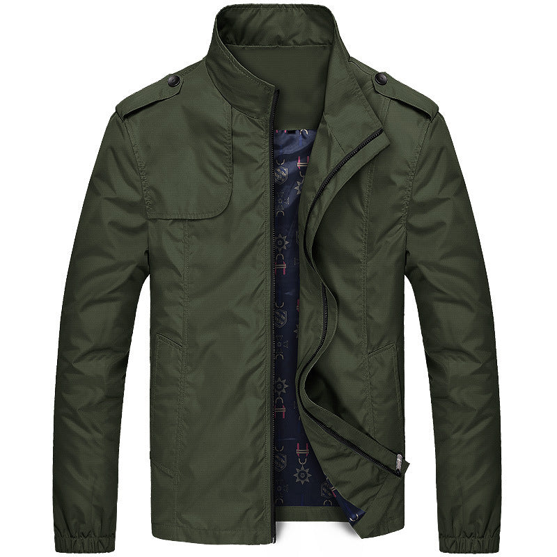 Men's stand collar jacket youth