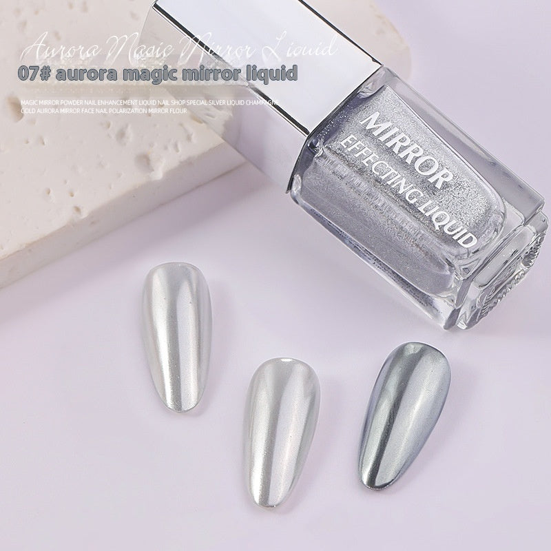 Nail Liquid Magic Mirror Effect Powder Moonlight Powder Aurora Powder Mirror Powder