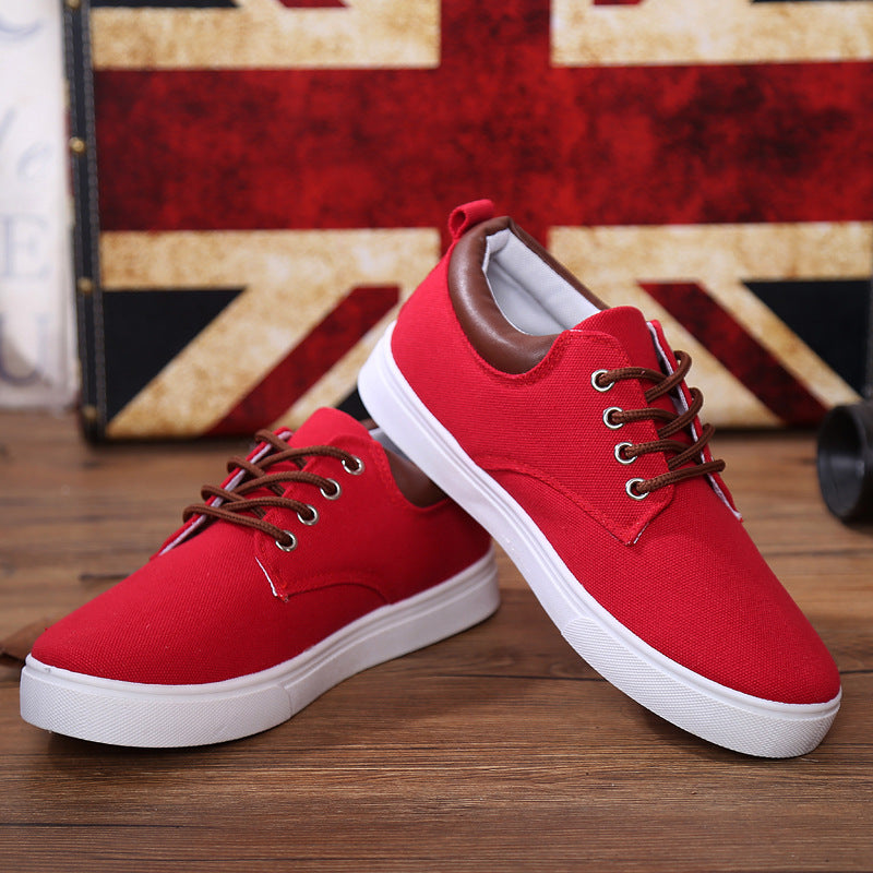 Student Casual Cloth Shoes Low Top White Shoes