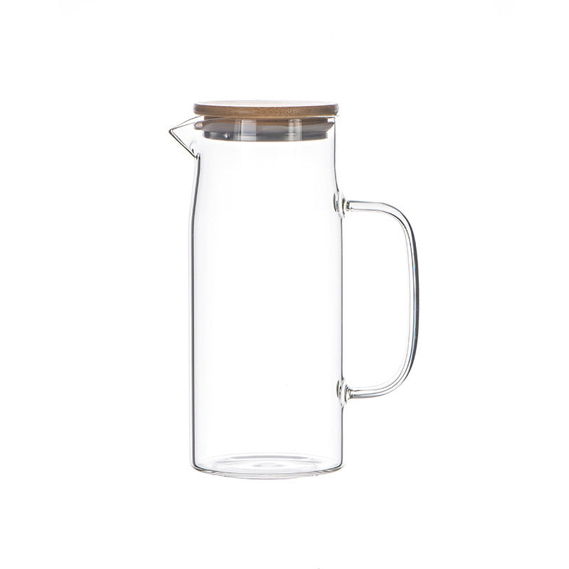 Household Large Capacity Glass Cold Water Bottle