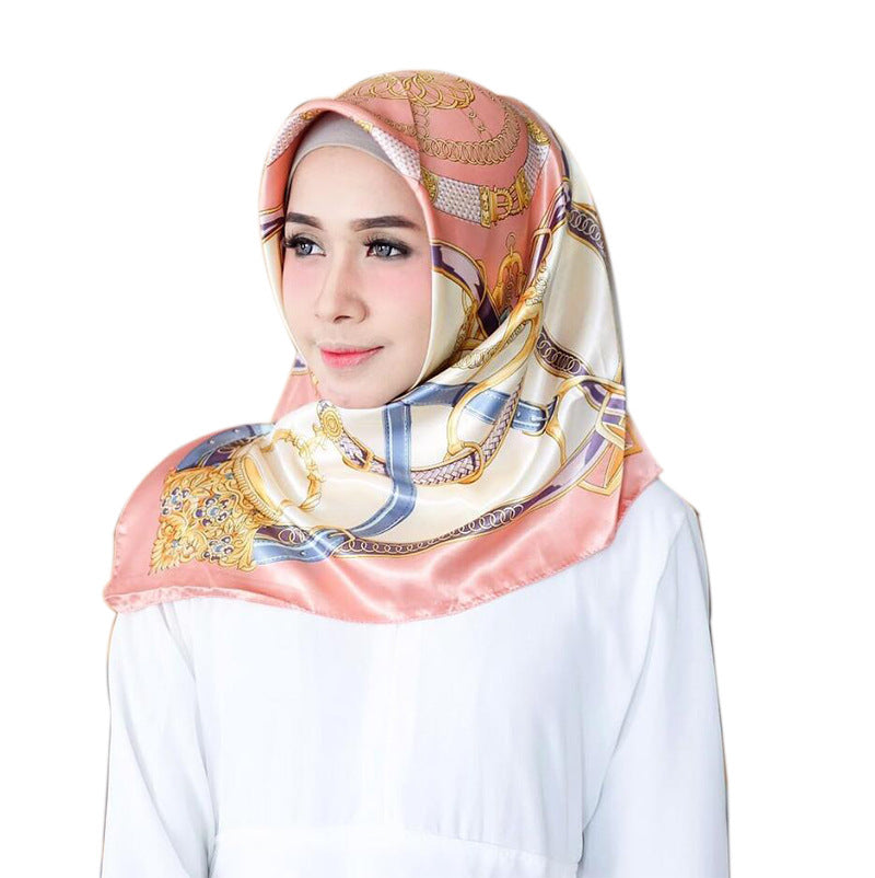 Big Square Scarf Fashion Simulation Silk Scarf