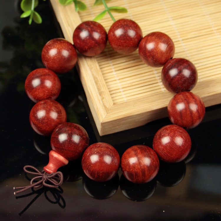 Buddha Beads Rosewood Bracelet