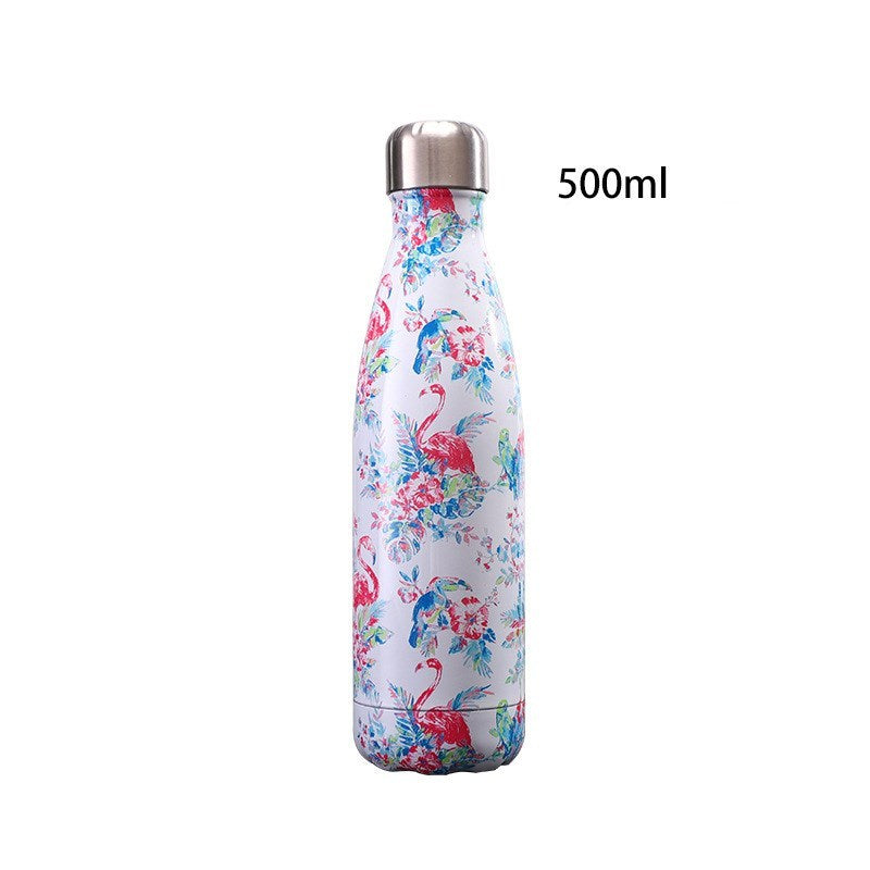 Vacuum Stainless Steel Cola Bottle Heat Preservation Portable Sports Water Cup