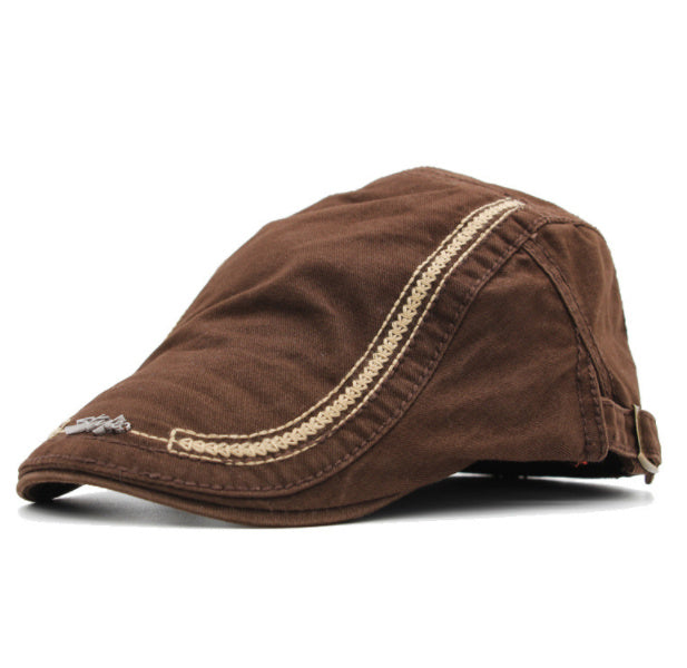 Men's Autumn And Winter New Sun Protection Sun-poof Peaked Cap