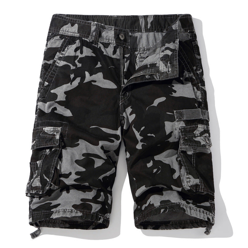 Plus Size Fifth Pants Cargo Shorts Men