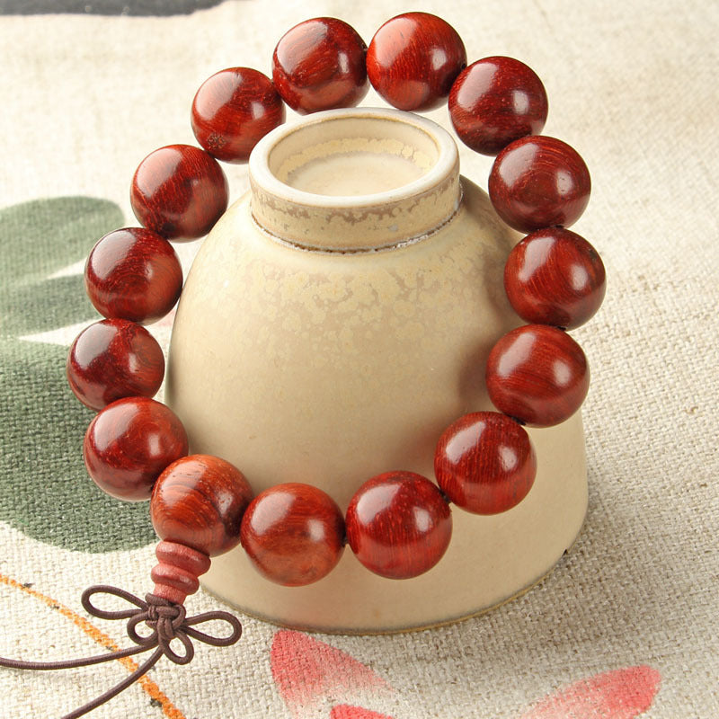 Buddha Beads Rosewood Bracelet