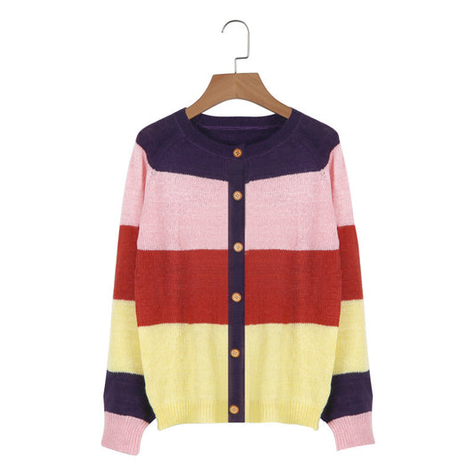 Knit  Cardigan Jacket Sweater Women