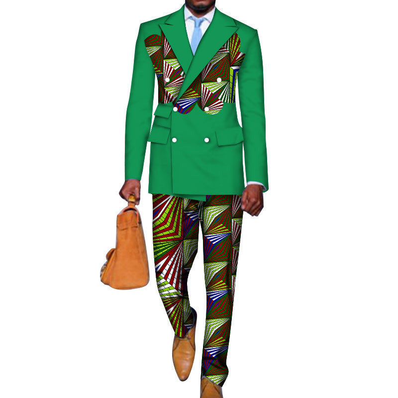 African National Costume Men's Suit Set