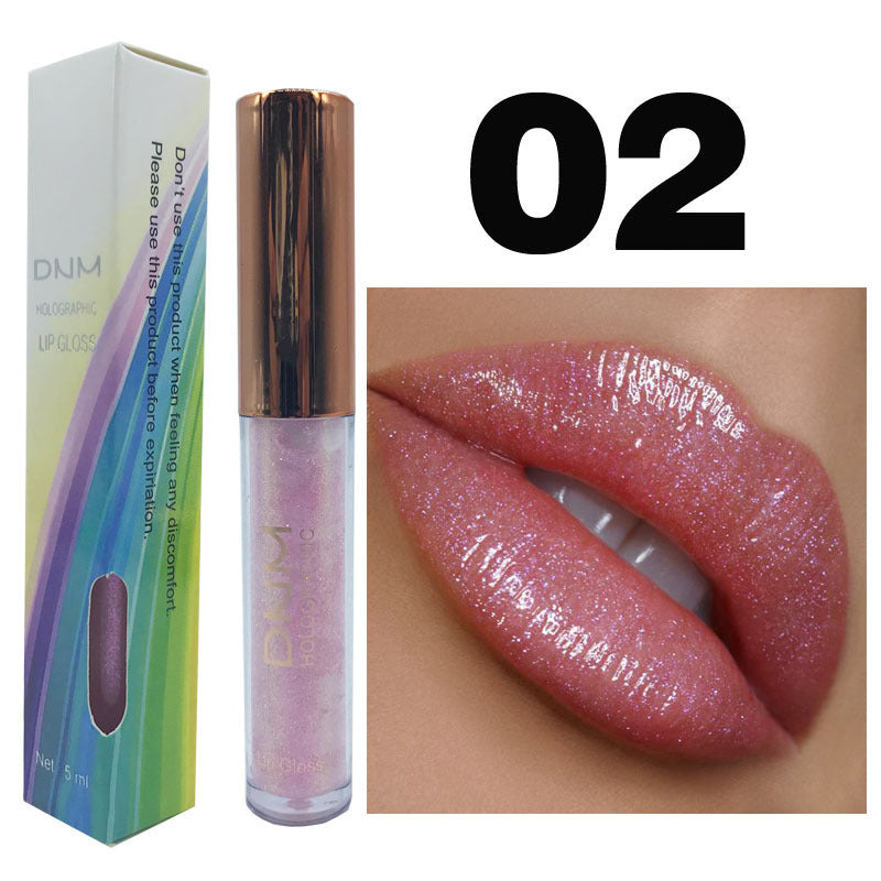 Polarized Lip Gloss Glaze Pearlescent Colorful