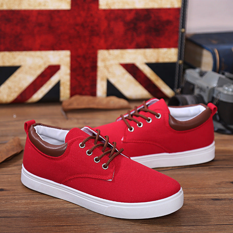 Student Casual Cloth Shoes Low Top White Shoes