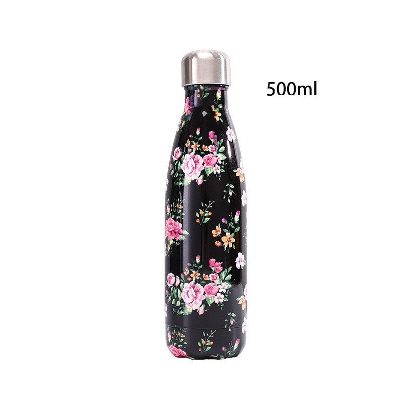 Vacuum Stainless Steel Cola Bottle Heat Preservation Portable Sports Water Cup