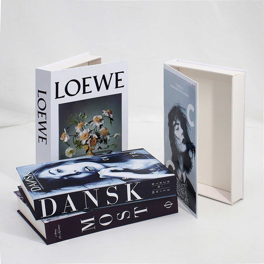 Fashion Fake Books For Decoration Storage Luxury Decorative