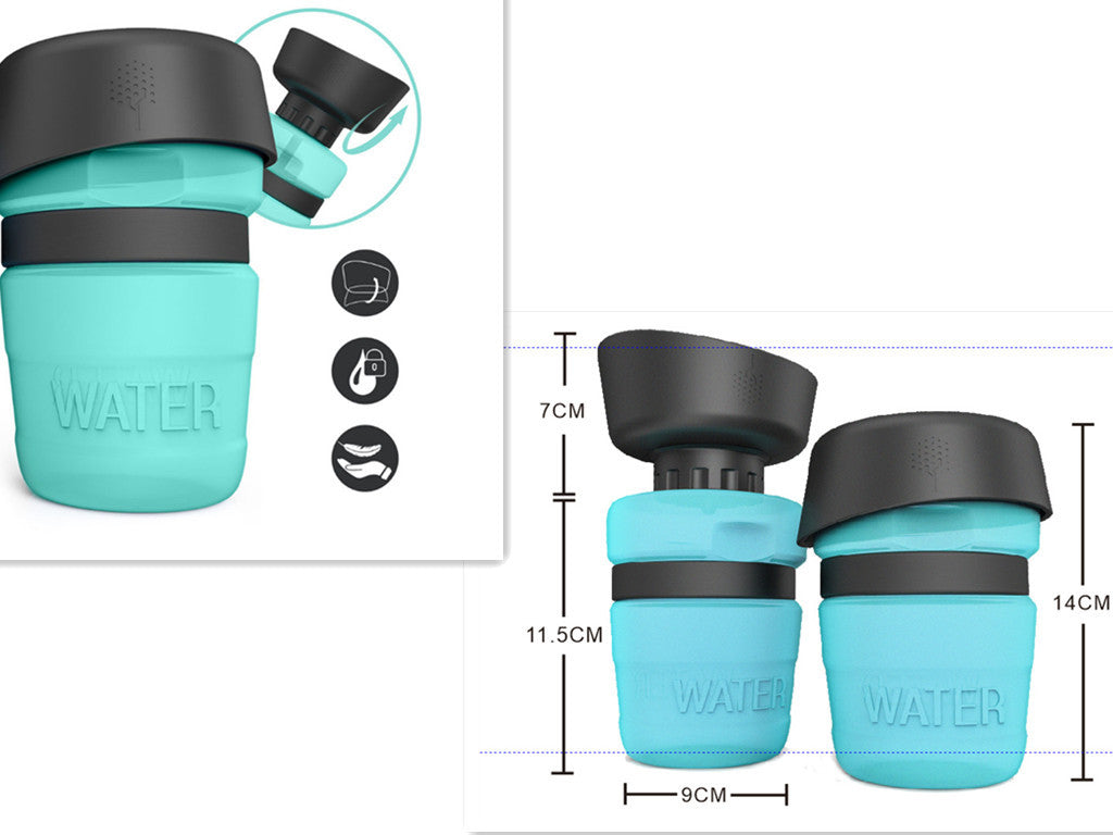 New Improved Creative Pet Water Bottle Sports Squeeze Travel Cup