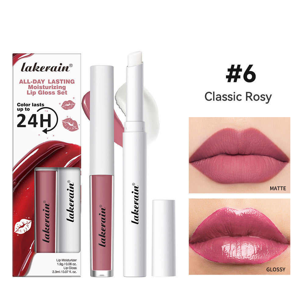 Moisturizing Lip Gloss Suit Long-lasting Matte