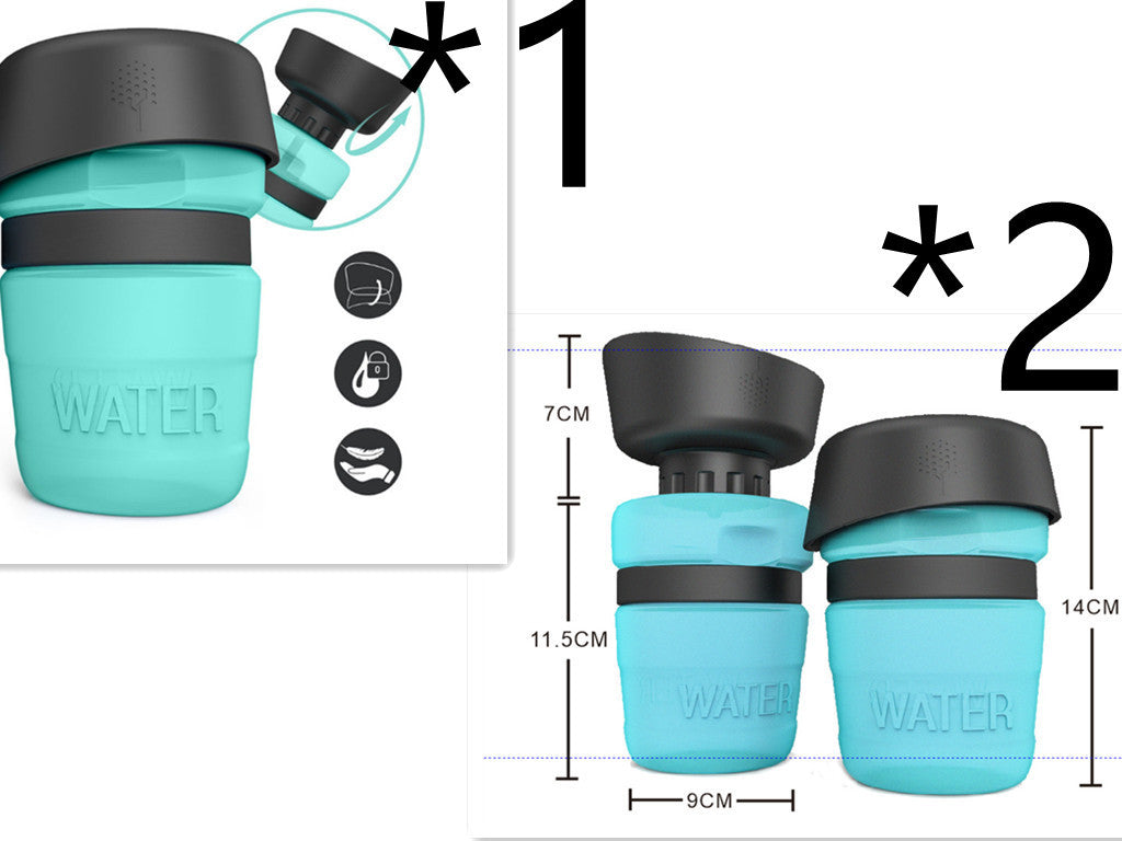 New Improved Creative Pet Water Bottle Sports Squeeze Travel Cup