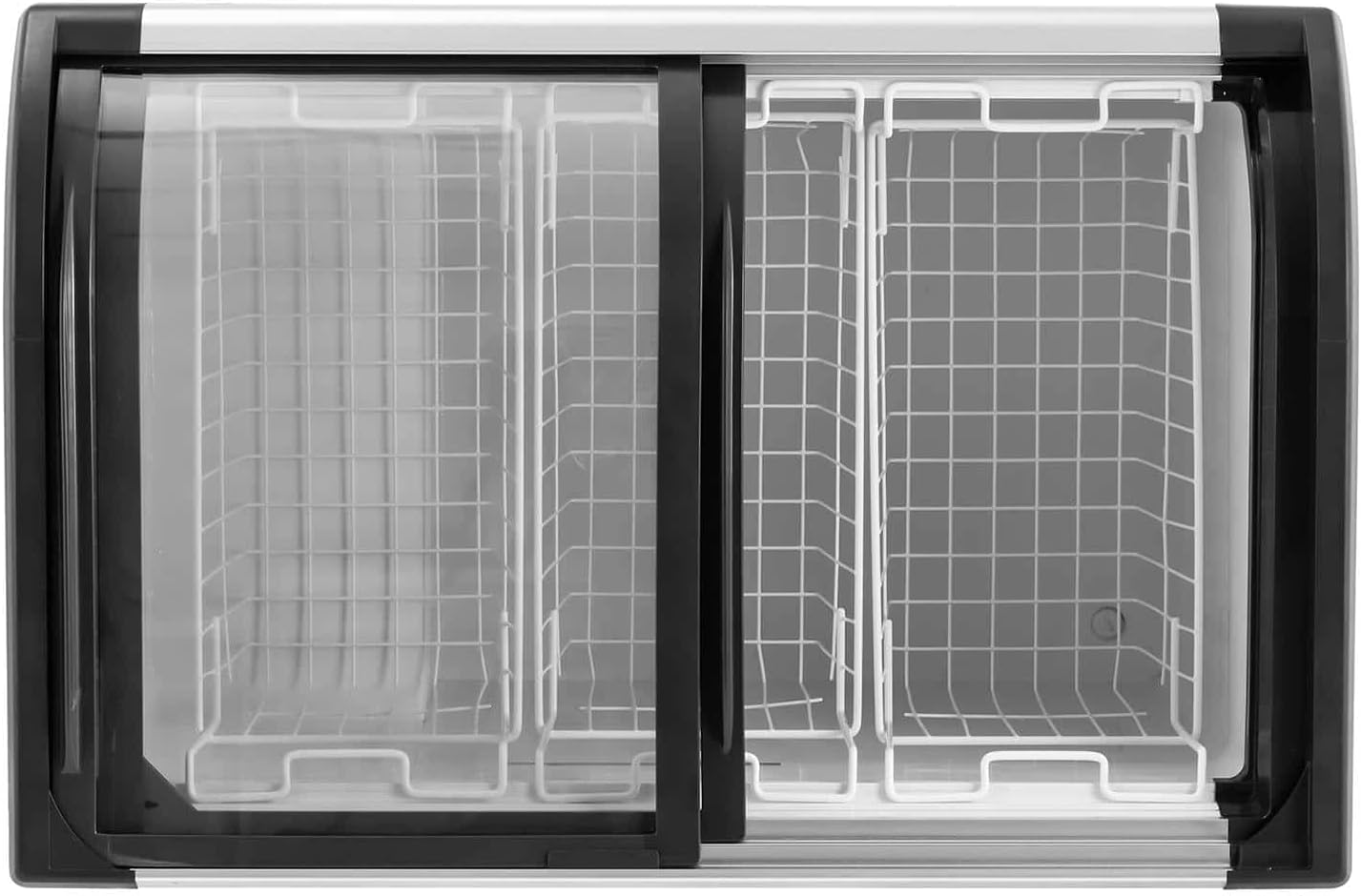 Royal Catering RCFZ-198G Freezer 273 L Glass Doors Fridge Freezer