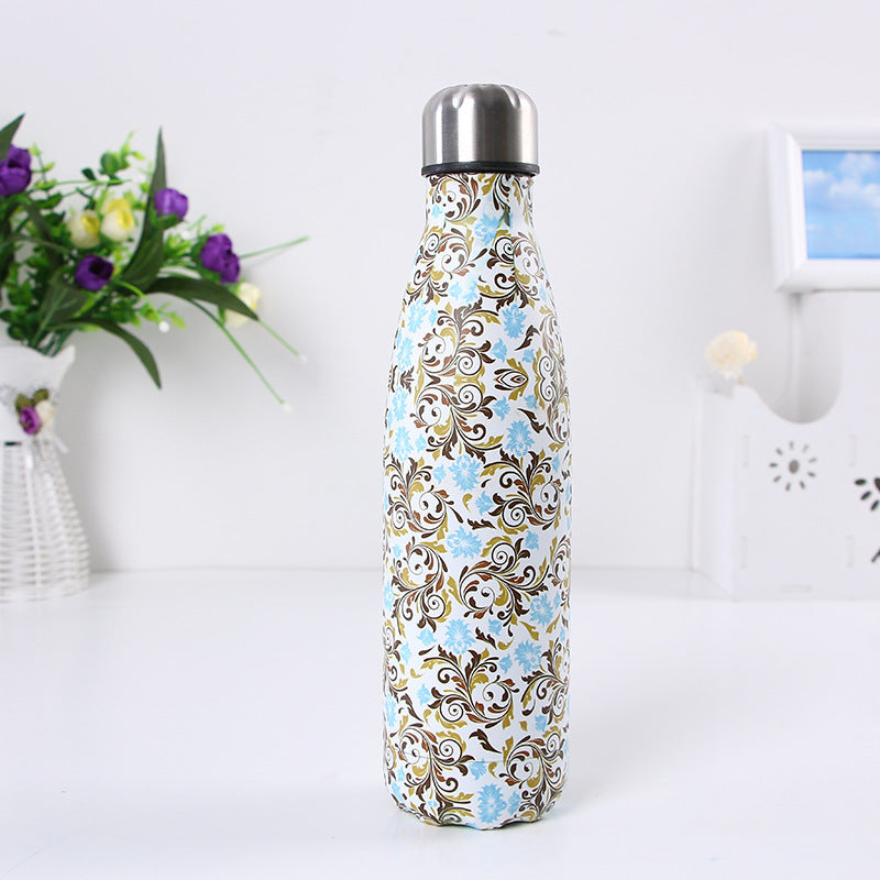 Vacuum Stainless Steel Cola Bottle Heat Preservation Portable Sports Water Cup