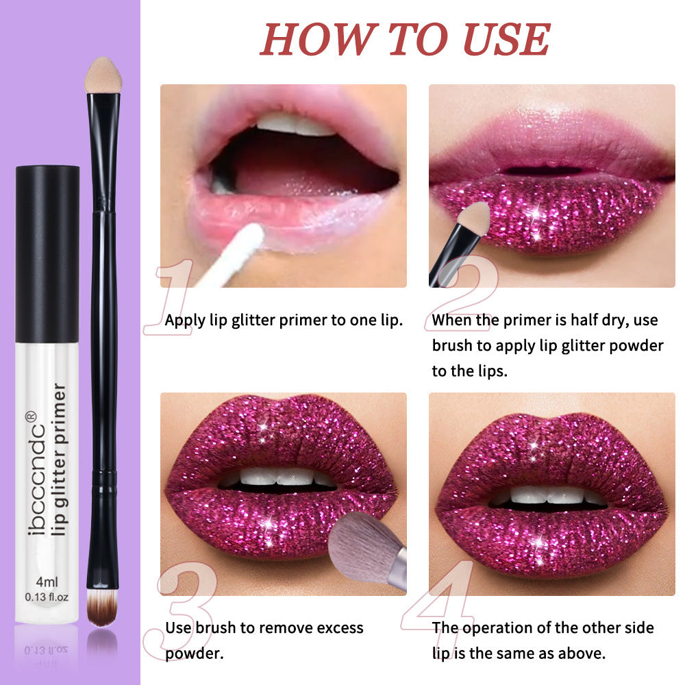 Cool Color Lipstick Glitter Lip Gloss Set