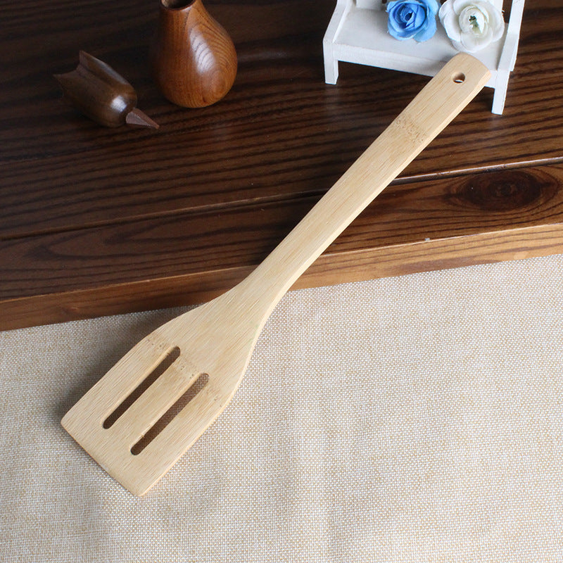 Bamboo Cooking Spatula Non-stick Pan