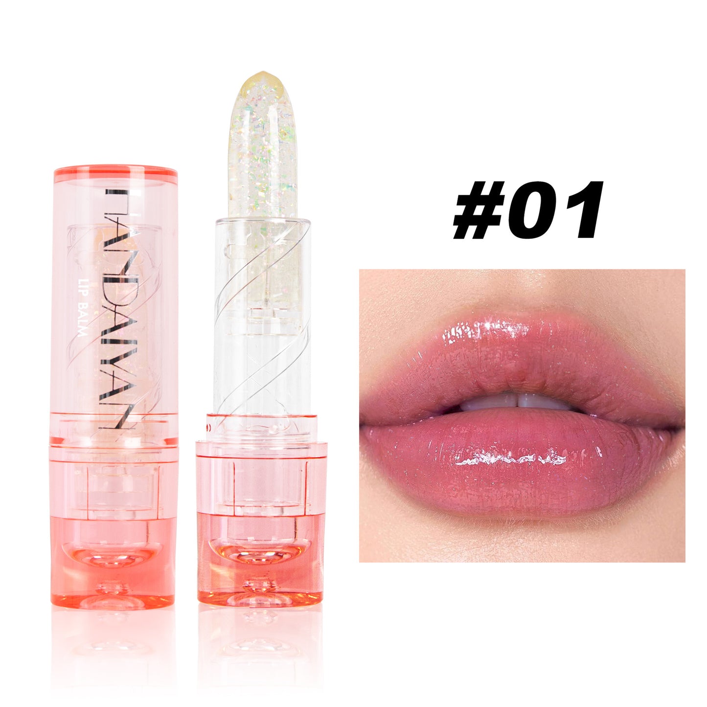 Temperature Change Lipstick Lip Balm Lasting Nourishing Moisturizing Lip Gloss