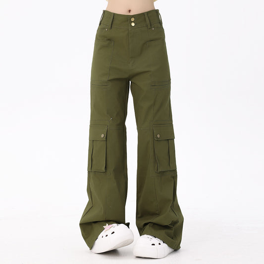 Hip-hop Cargo Denim Trousers For Men