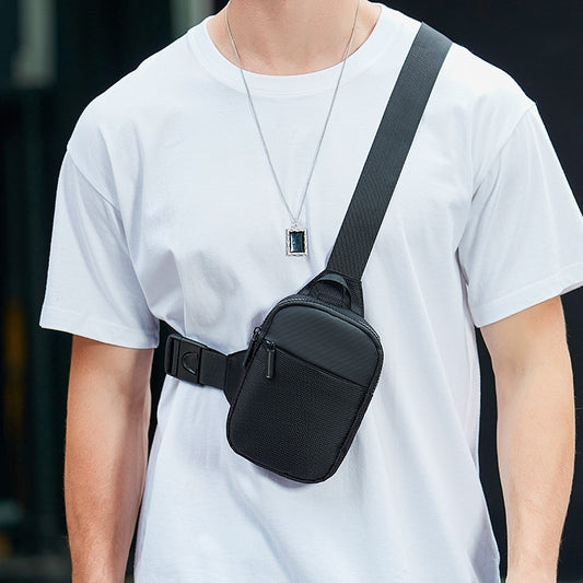 Mobile Phone Men's Fashion Special-interest Personal Leisure Simple Shoulder Bag