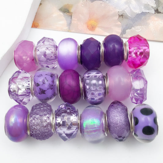 Resin Colorful Beads DIY Bracelet