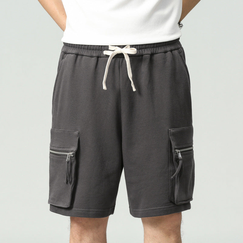 Fashion Mechanical Style Cargo Shorts Men